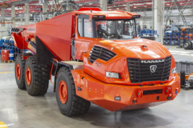 Kamaz giới thiệu xe tải hybrid không người lái